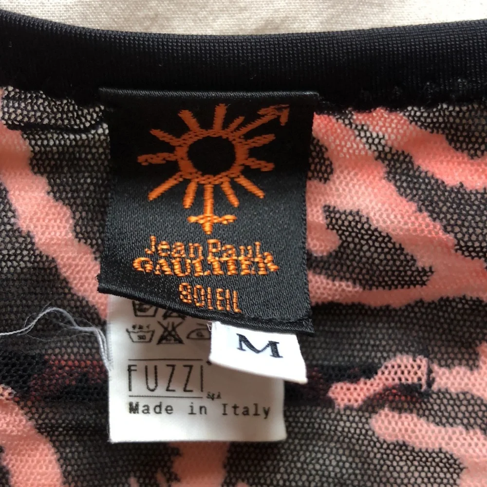 Women's Black and Pink Long Sleeve Top - Picture 2 of 4